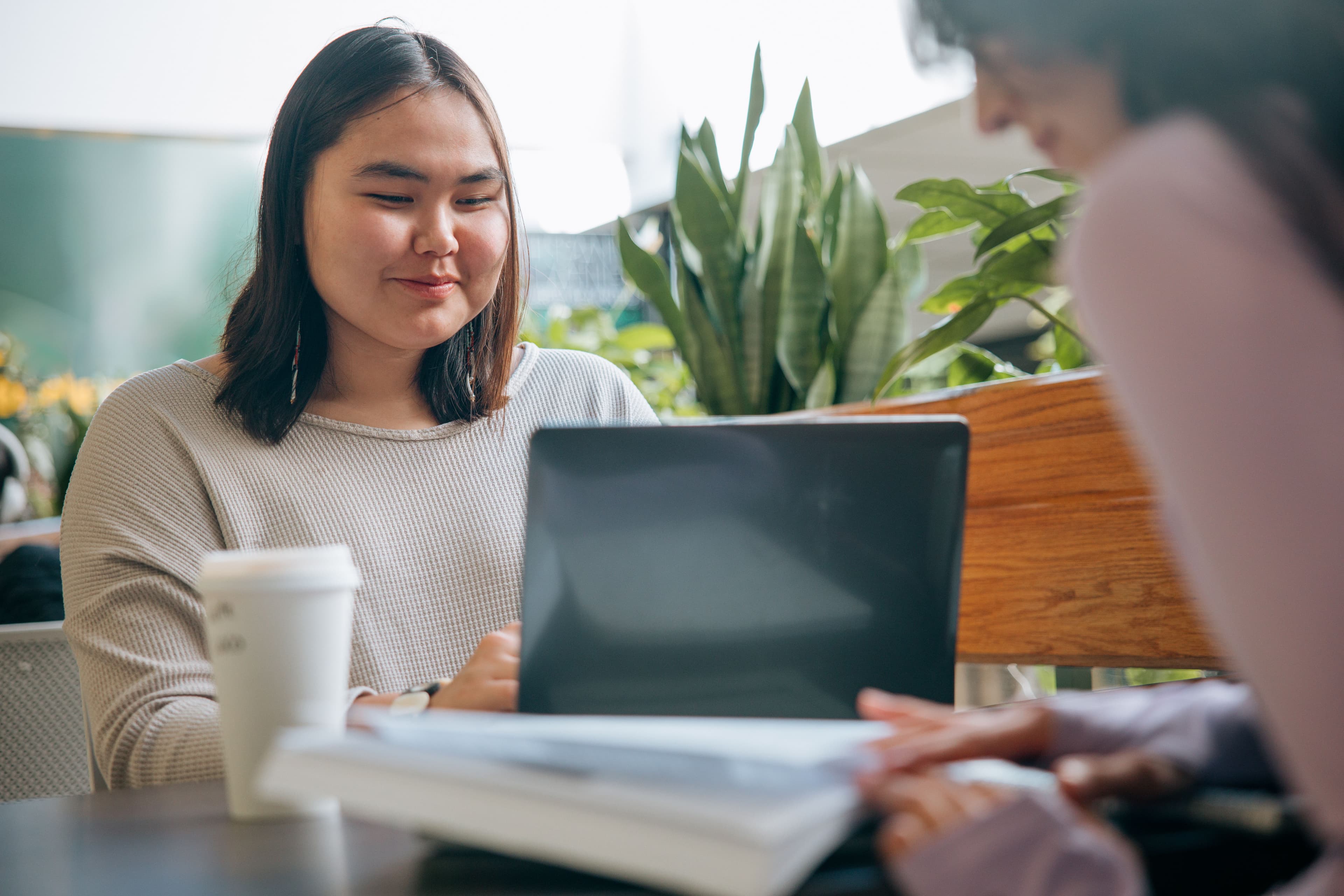 Person Applying Online